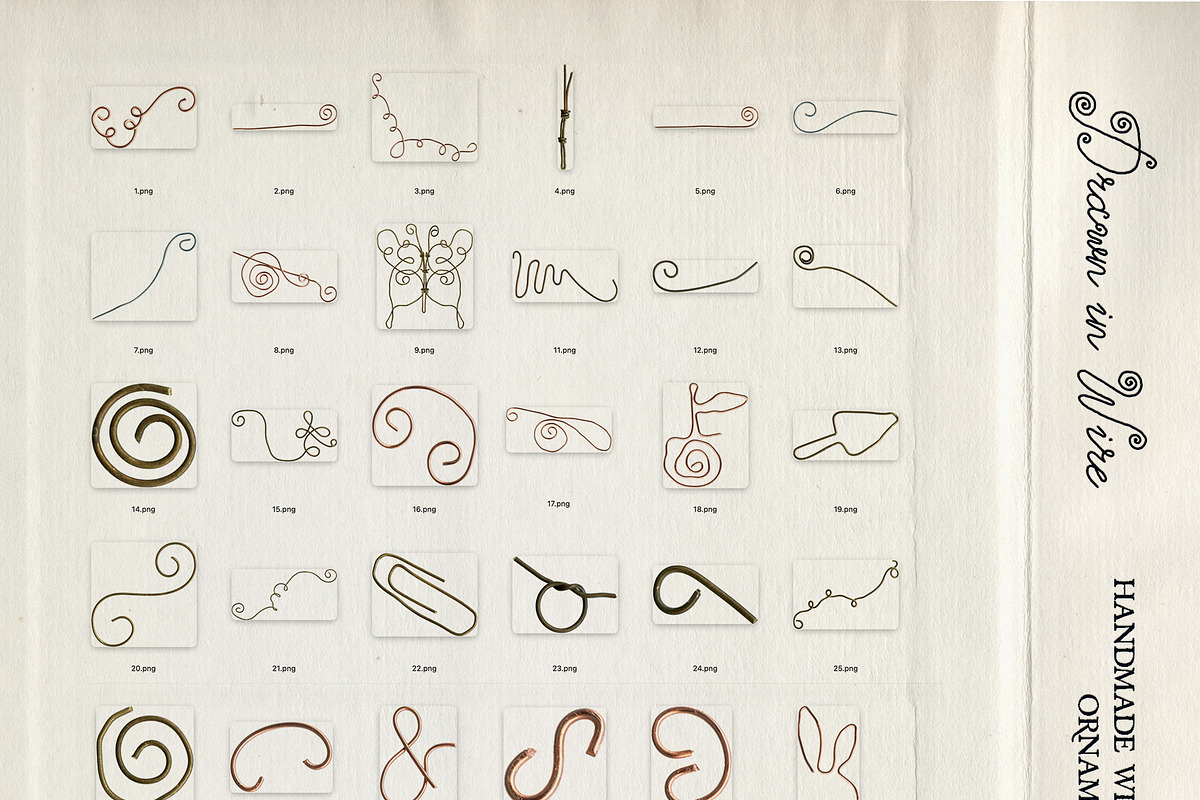 Drawn in Wire: Frames & Ornaments, an Object Graphic by Purple (Photo 9 of 11)