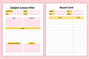 2024 Student Planner Canva Template