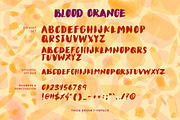 Blood Orange Brush Font, a Script Font by Eva Black Design (Thumbnail 2 of 4)