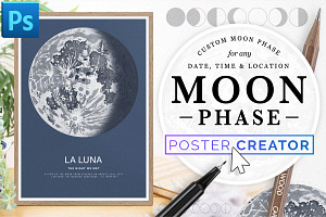 Lunar Phase Poster Creator