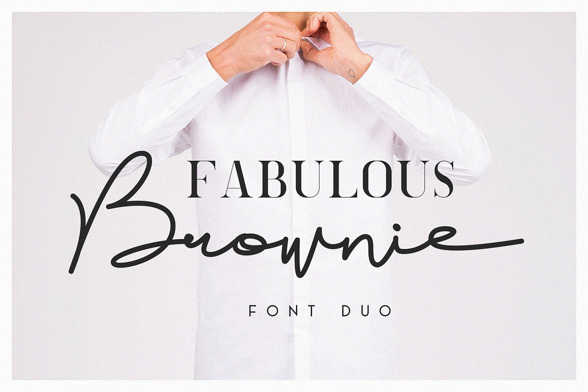 Brownie Font Duo
