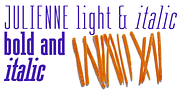 Julienne, a Sans Serif Font by Wiescher-Design (Thumbnail 2 of 4)