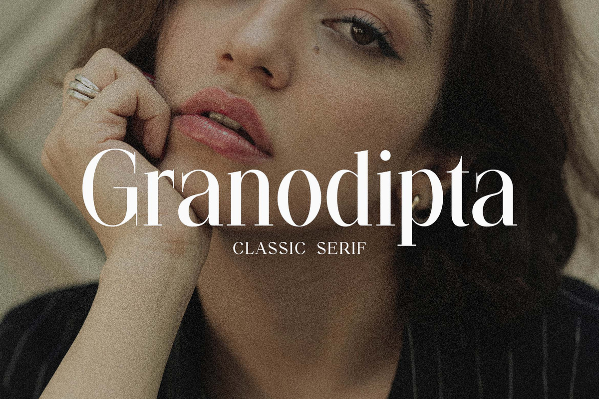 Granodipta Classic Serif Font, a Serif Font by UICreative (Photo 1 of 13)