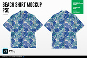Beach Shirt Mockup PSD, a Shirt Mockup by Irhasalfahad (Thumbnail 1 of 5)
