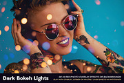 Dark Bokeh Photo Overlay Effects, a Background Graphic by Deeezy (Thumbnail 7 of 14)