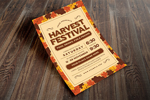 Harvest Festival Flyer