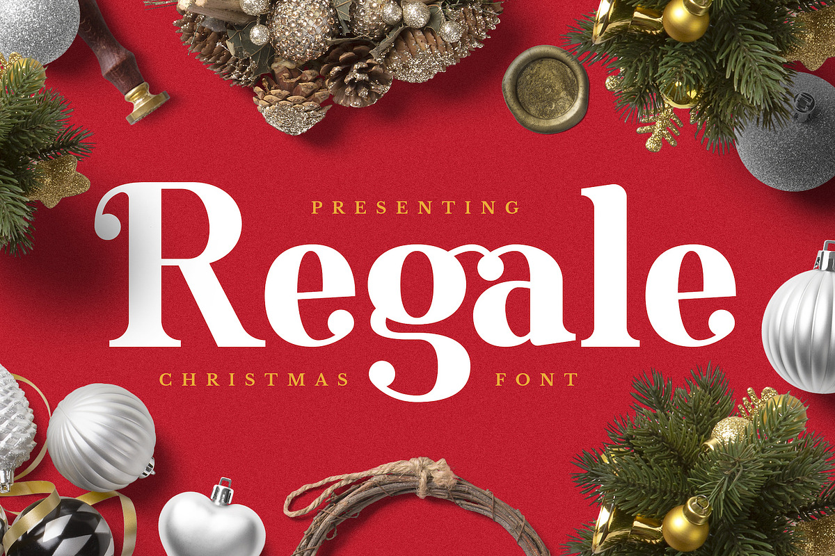 Regale Font, a Serif Font by Runsell Studio (Photo 1 of 5)