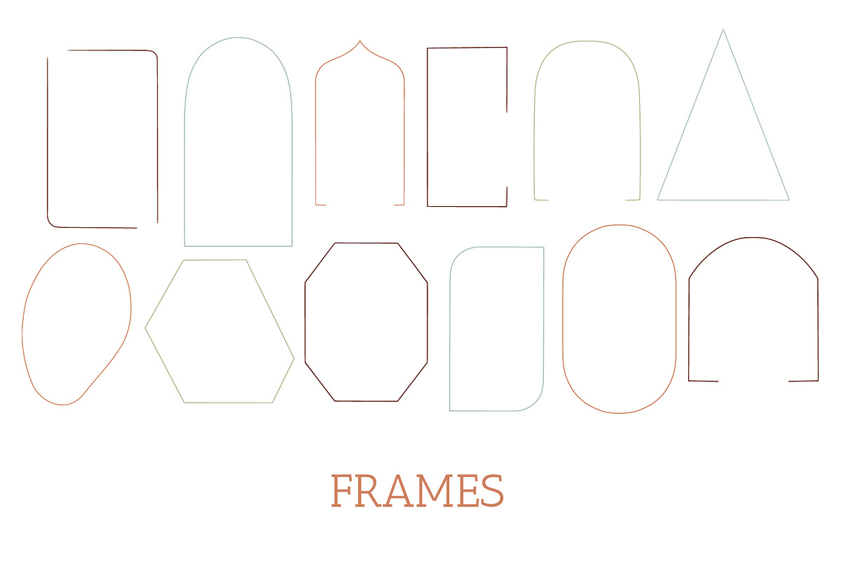 MODERN ANTIQUE vector gods bundle, an Illustration by Lena Nikolaeva (Photo 8 of 14)