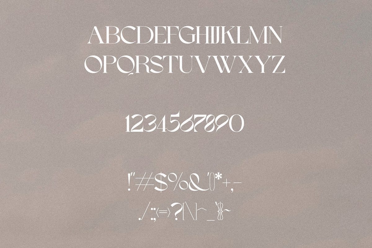 HERITAGE - ELEGANT & CLASSICAL SERIF, a Serif Font by Mikhail Fukurou (Photo 7 of 8)
