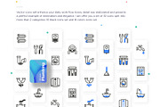 Plumbing | 32 Icons Set, an Outline Icon by Marina Silence (Thumbnail 2 of 17)