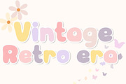 Vintage Retro Era - Handwritting, a Handwritten Font by Charmingbear59.design (Thumbnail 1 of 5)
