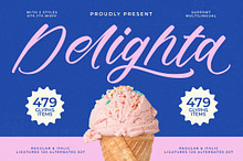 Delighta Modern Handwritten Font