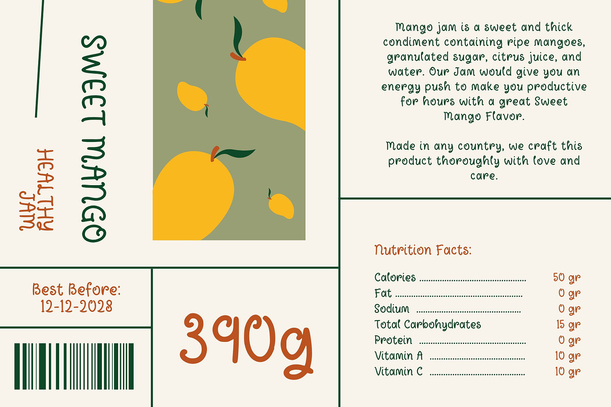 Creamy Mango, a Handwritten Font by Aisyah (Photo 4 of 5)