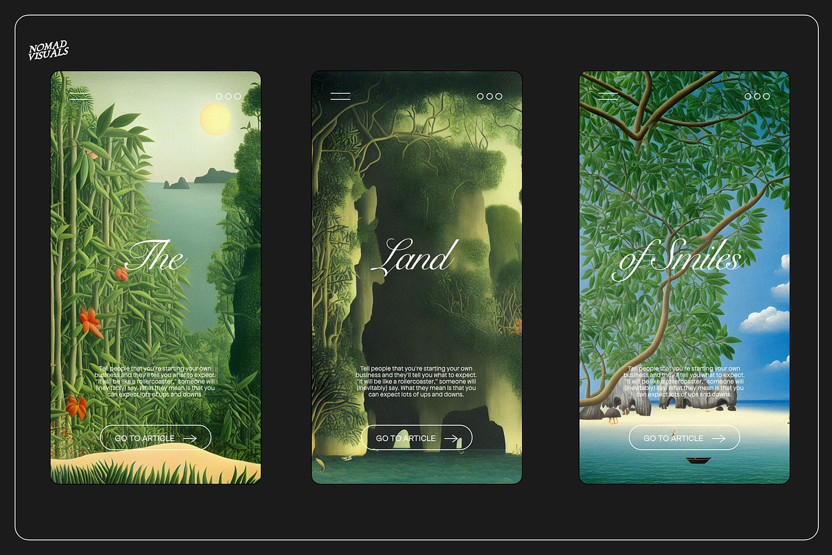 Thailand was a beautiful trip, a Wallpaper Graphic by Nomad Visuals (Photo 8 of 22)