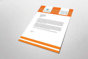 Orangiya Letterhead Template