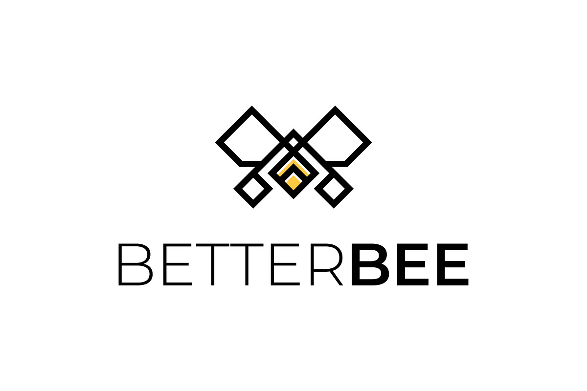 simple bee icon logo design, a Branding & Logo Template by cdecde
