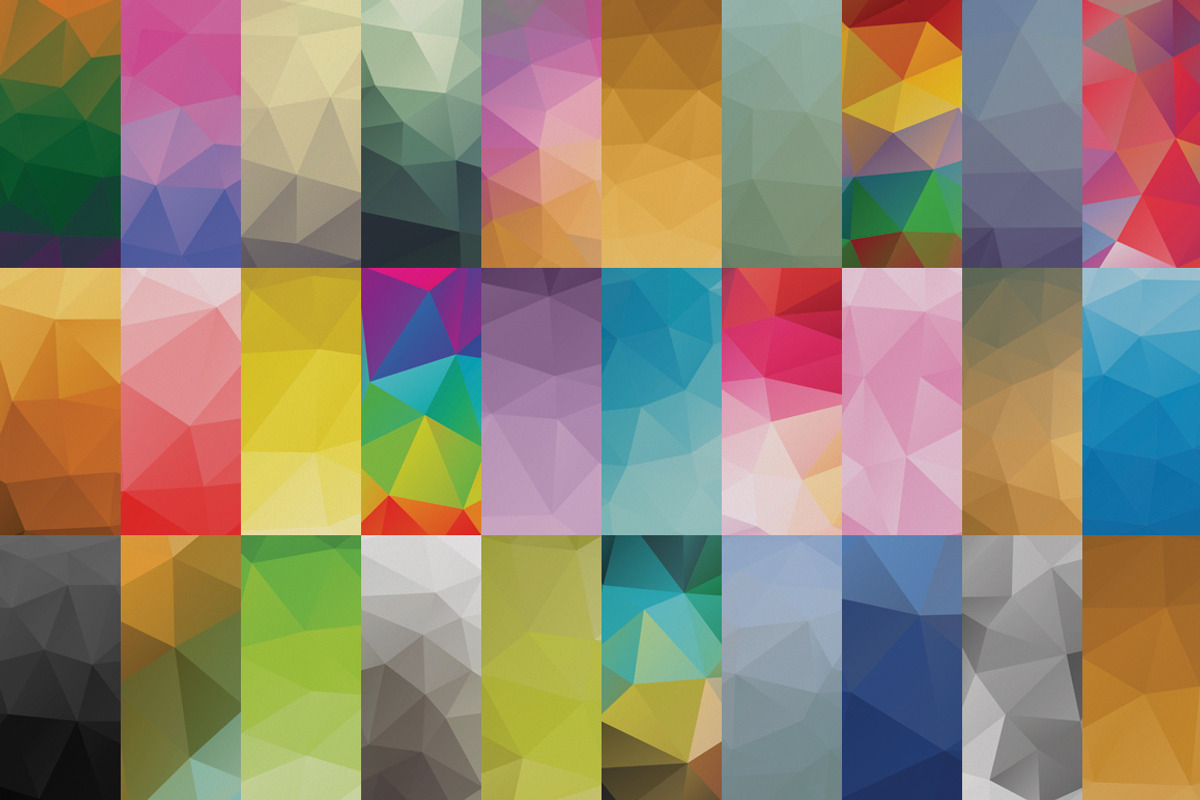 60 Geometric Backgrounds preview 4
