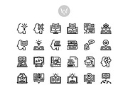 30 Education Icon Sets, an Outline Icon by VINZENCE STUDIO (Thumbnail 3 of 5)