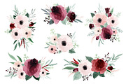 Anemones & Roses, an Illustration by MariePierLaf (Thumbnail 4 of 5)