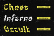 CS Leather – Black Metal Font, a Blackletter Font by Craft Supply Co. (Thumbnail 4 of 8)