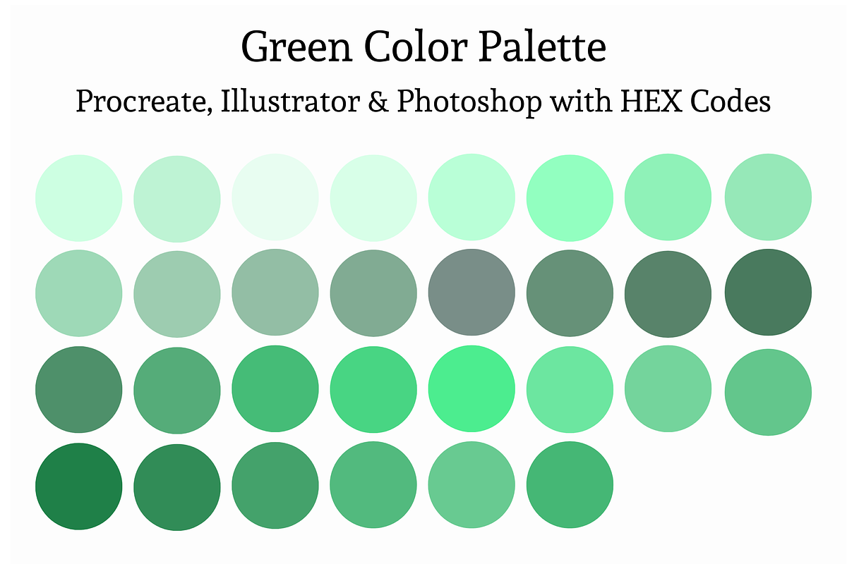 Color Palettes Procreate Illustrator, a Palette Add-On by Atelier Fem (Photo 4 of 8)
