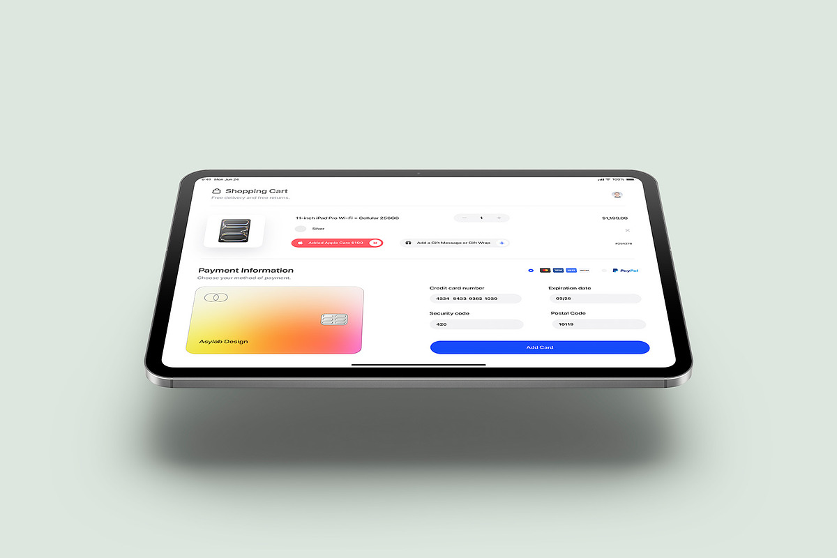 iPad Pro 11 - 21 Mockups Scenes, an iPad Mockup by Asylab (Photo 50 of 56)