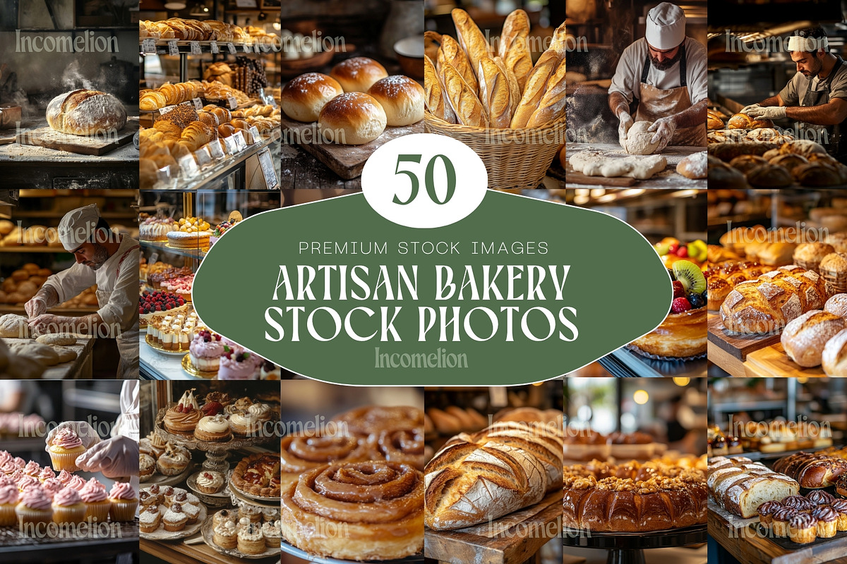 50 Artisan Bakery Stock Photos, a Food & Drink Photo by Incomelion (Photo 1 of 9)