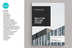 Real Estate Seller Guide For Canva