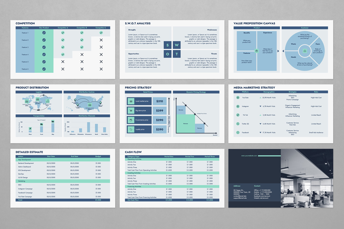 Business Plan PowerPoint, a Presentation Template by JetzTemplates (Photo 3 of 3)