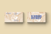 Marble Business Card Template, a Business Card Template by Studio Chen (Thumbnail 1 of 5)