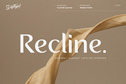 Recline, a Sans Serif Font by Digitype Studio (Thumbnail 1 of 10)