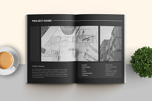 Architect Portfolio Brochure Layout