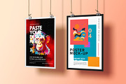Poster Mockup, a Product Mockup by Sweetdady (Thumbnail 3 of 4)
