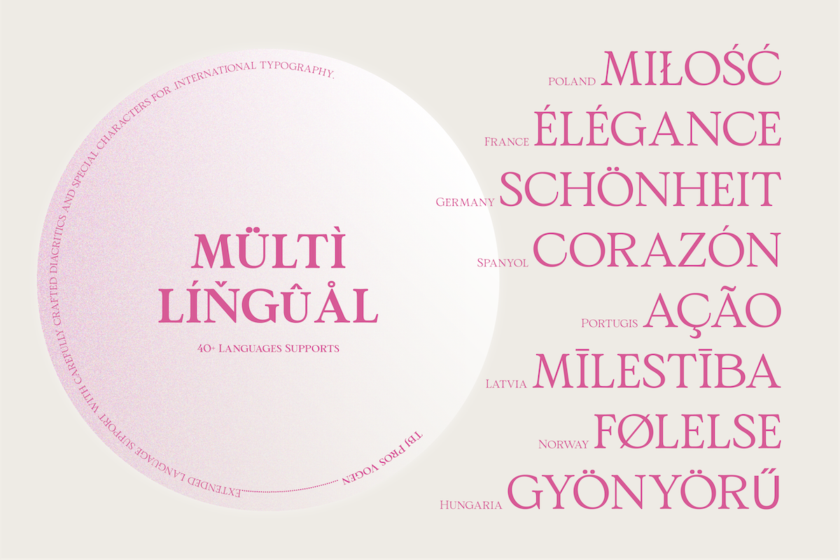 TBJ Pros Vogen Luxury Modern Serif, a Serif Font by Taboja Studio (Photo 5 of 15)