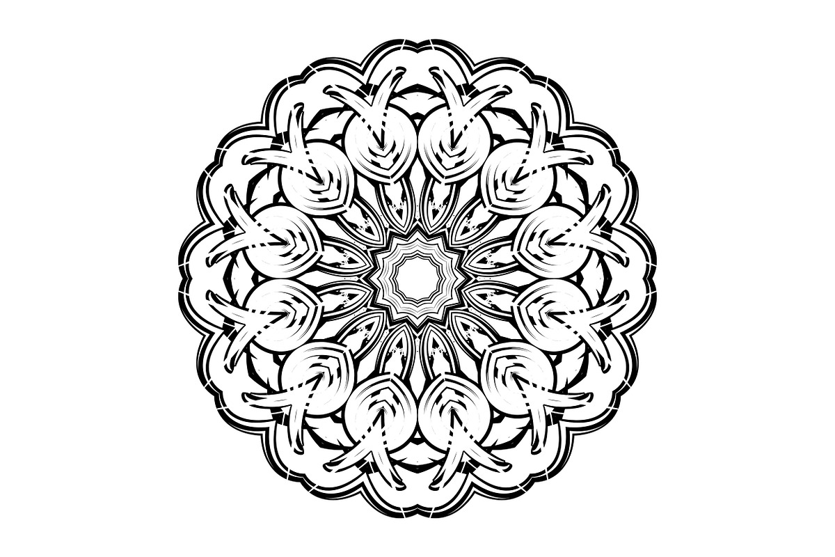 Premium Mandala Illustration Pack, a Decorative Illustration by NJ Himel (Photo 68 of 101)