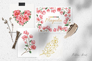 Magnolia. Gentle Floral Collection, a Decorative Illustration by Kate_Rina (Thumbnail 2 of 8)