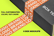 Brand Box Mockups Set, a Packaging Mockup by Infinity Mockups (Thumbnail 3 of 4)