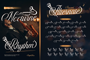 Brisound, a Script Font by Burntilldead (Thumbnail 5 of 12)