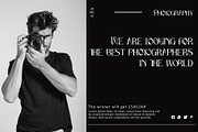 Shutter Photography, a Serif Font by Letterara (Thumbnail 2 of 12)