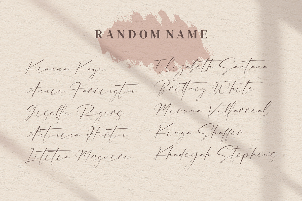 Anthoni Signature, a Handwritten Font by Integritype Studio (Photo 5 of 8)