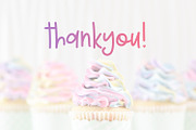Marshmallow Cupcake, a Script Font by Kristy Hatswell (Thumbnail 5 of 5)