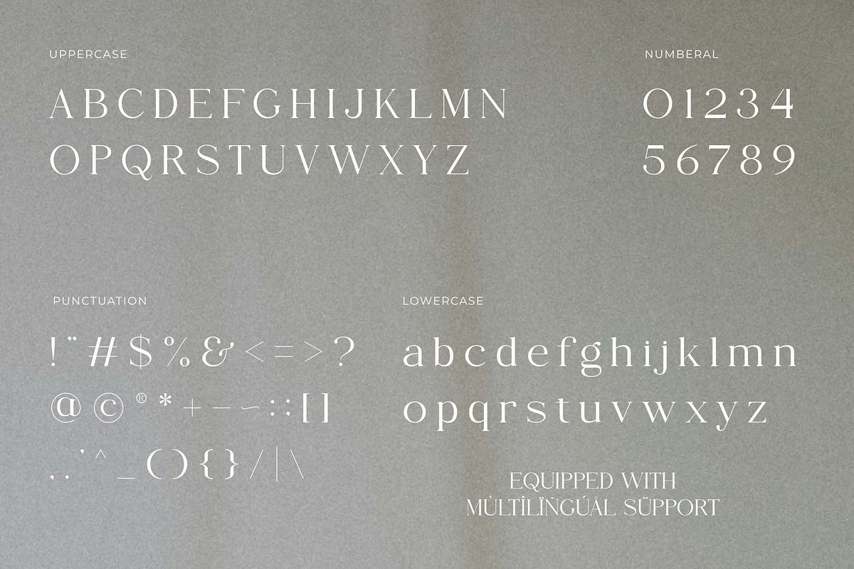 Chamola - A Beauty Modern Serif, a Serif Font by Muflieart (Photo 10 of 10)