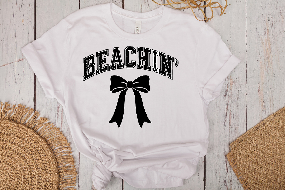 Beachin Coquette Bow Summer PNG, an Illustration by CraftArtStudio (Photo 3 of 4)