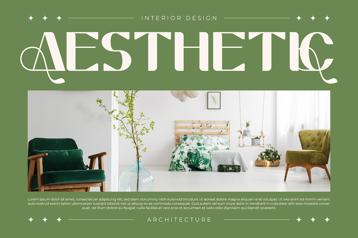 Greenic - Modern Serif Display Font, a Serif Font by Rishsketch (Photo 4 of 13)