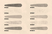 Mid Century Brushes For Procreate, a Brush Add-On by seamless team (Thumbnail 5 of 9)