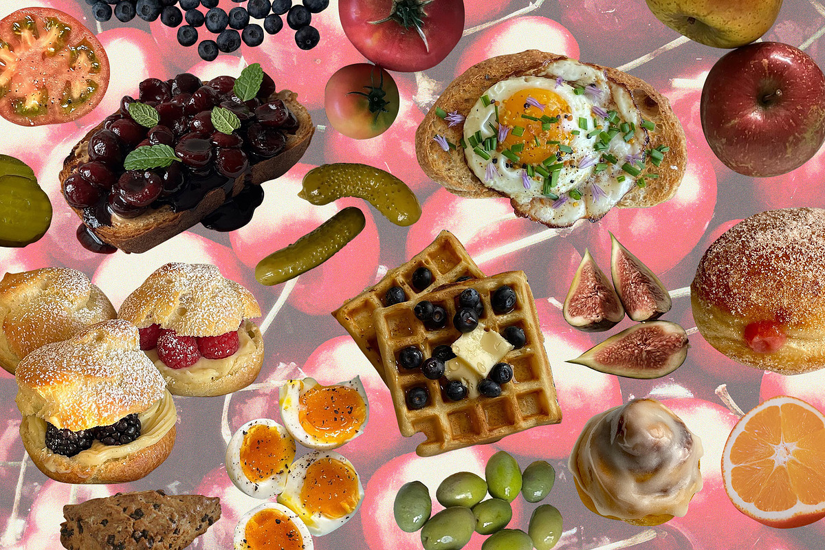 DELICIOUS Food Collage Kit, image size:1200x800