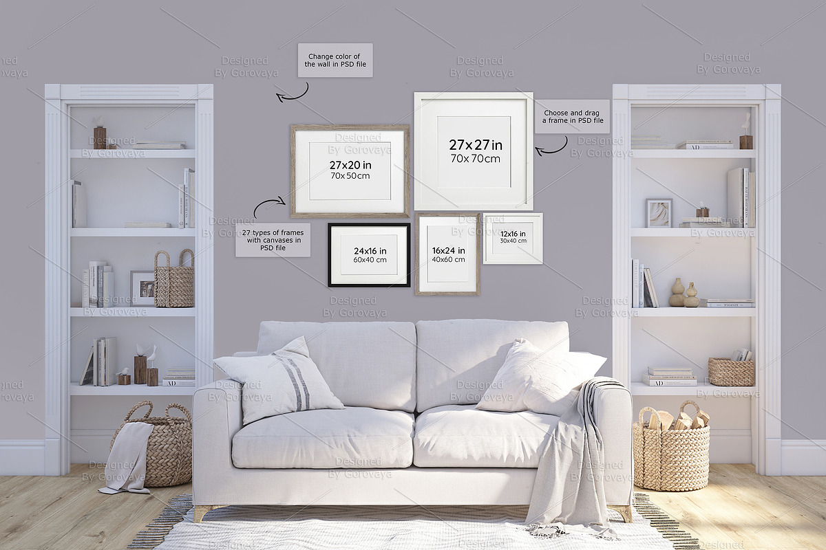 Interior Mockup Farmhouse Bundle, a Household Mockup by Designed By Gorovaya (Photo 18 of 26)