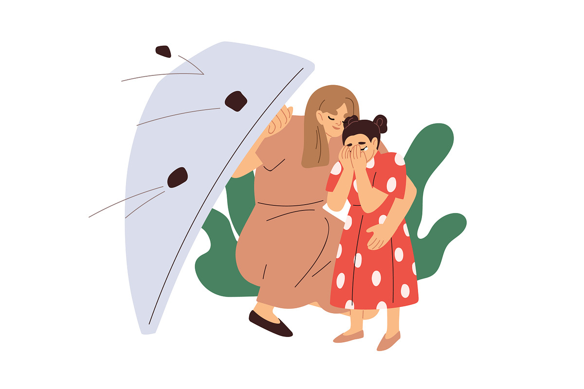 People protect from danger concept, a Person Illustration by Good Studio (Photo 5 of 8)