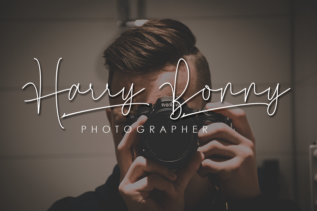 Achange Duo Style, a Script Font by PollemSt (Photo 8 of 9)
