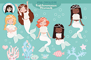 First Communion Mermaids, an Illustration by Cute Little Workshop (Thumbnail 4 of 4)